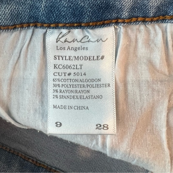 Kancan Raw Hem Denim Mini Skirt  9 / 28 - Picture 4 of 7